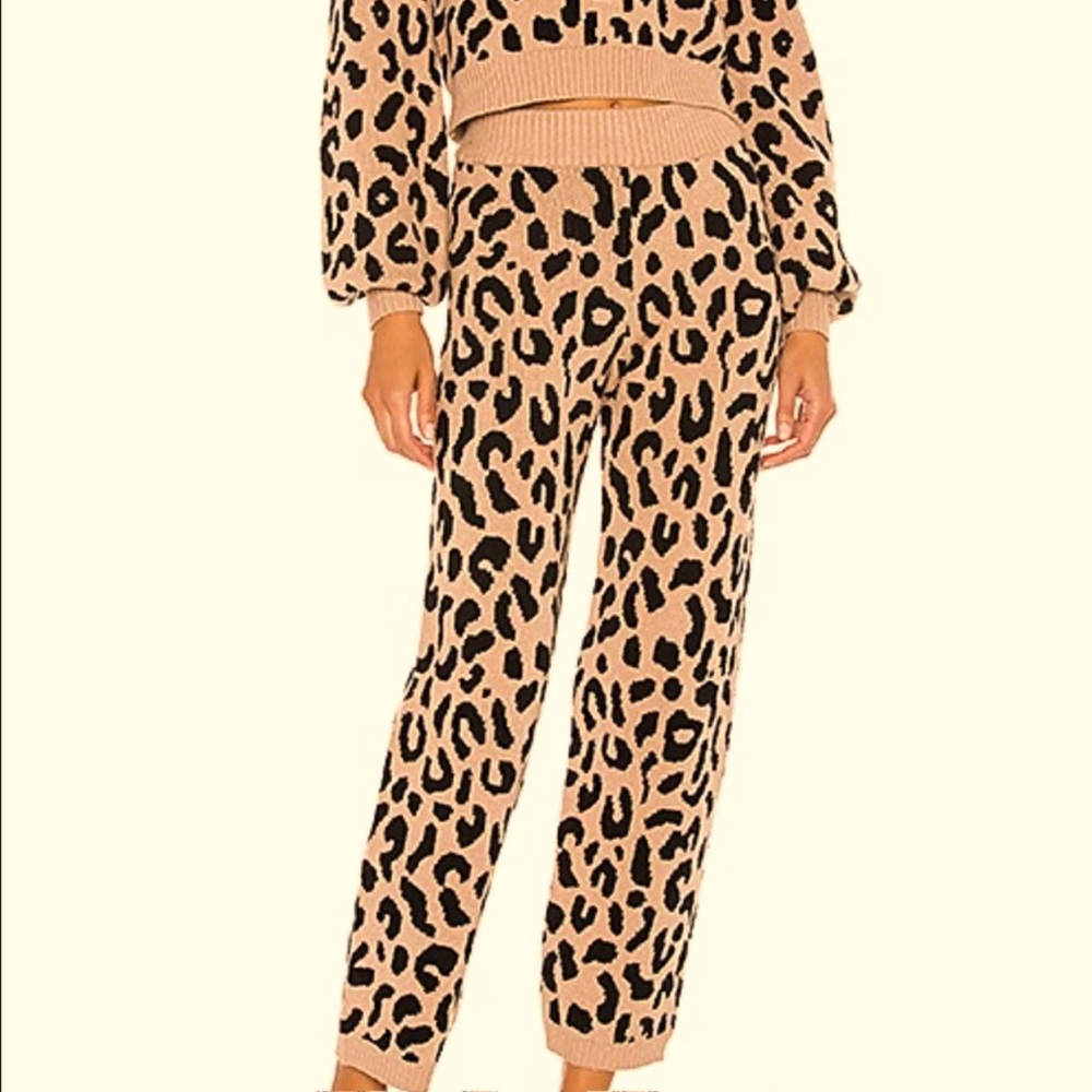 House of Harlow 1960 Devin Leopard Pants XS